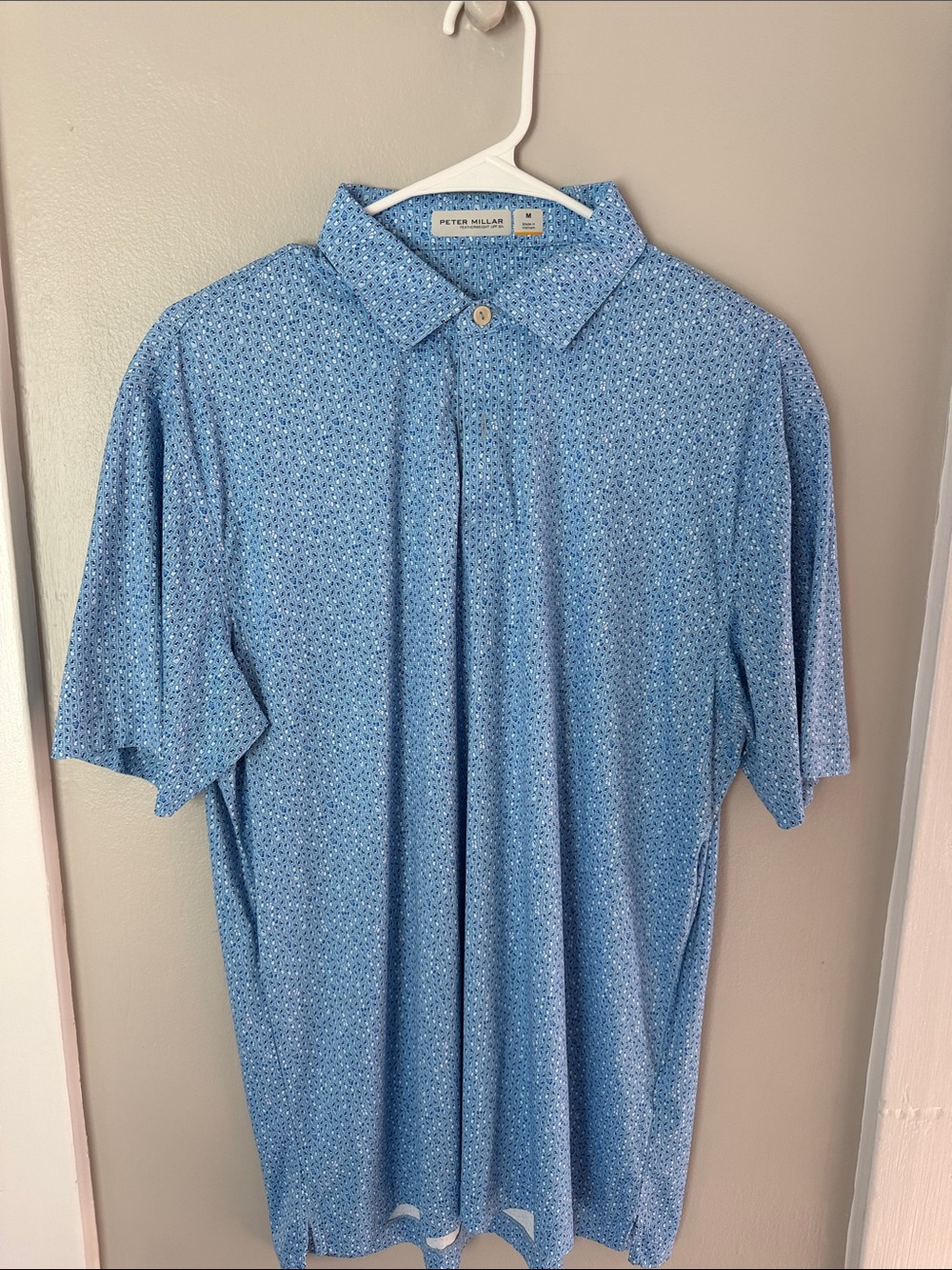 Peter Millar Light Blue featherweight Polo
